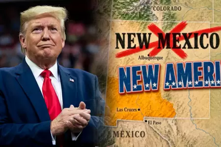 �Trump propone rebautizar Nuevo M�xico como "Nueva Am�rica"?