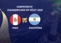 Per� vs. Argentina EN VIVO: d�a, horario y d�nde ver el duelo por el Campeonato Sudamericano de V�ley 2026