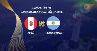 Per� vs. Argentina se enfrentan por el Campeonato Sudamericano de V�ley 2026