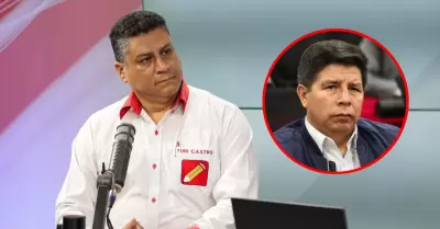 Yuri Castro, candidato a la alcald�a de Lima, indic� que el exmandatario Pedro C