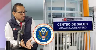 Ministro de Salud anuncia convenio con embajada de EE.UU.