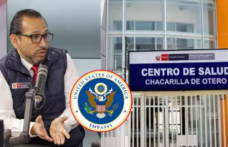 Ministro de Salud anuncia convenio con embajada de EE.UU.