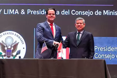Per� y Estados Unidos: Bernie Navarro destaca relaci�n bilateral.
