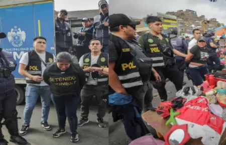 Capturan a cinco presuntos extorsionadores que cobraban por ocupar espacios p�bl
