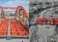 Puente Pr�ceres toma forma: obra que conectar� SJL y El Agustino ya alcanza 80% de avance