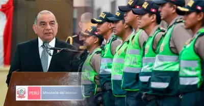 Ministro anunci� cambios policiales este martes.