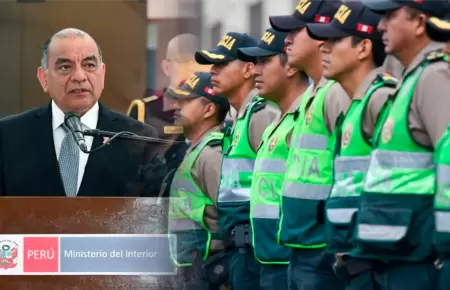 Ministro anunci� cambios policiales este martes.