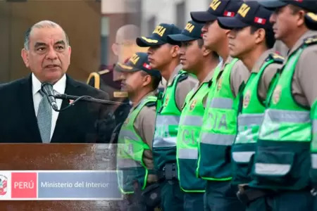 Ministro anunci� cambios policiales este martes.