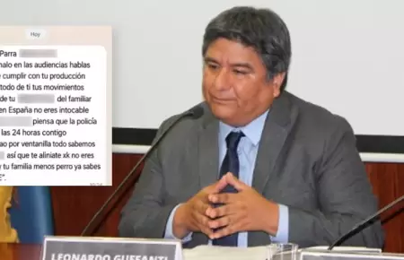 Fiscal recibi� amenazas tras recientes audiencias.
