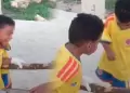 Ni�o celebra al estilo de Cristiano Ronaldo la caminata de su hermano con par�lisis: "�Siuuu!"