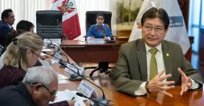Citan al ministro Guillermo Shinno.