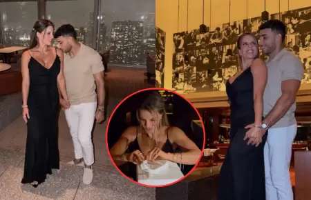 Said le regala lujosa cartera a Alejandra Baigorria por su cumplea�os