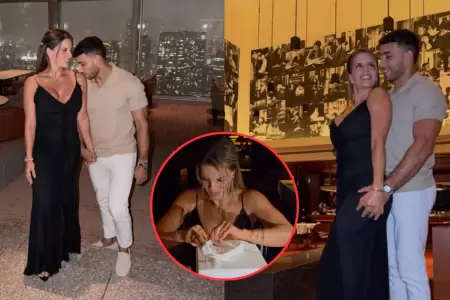 Said le regala lujosa cartera a Alejandra Baigorria por su cumplea�os