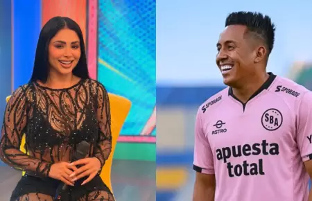 Pamela Franco se desvive en elogios hacia Christian Cueva