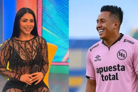 Pamela Franco se desvive en elogios hacia Christian Cueva