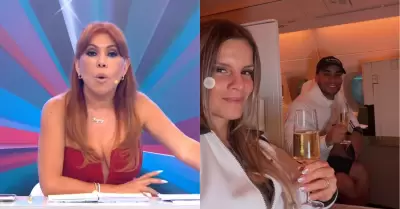 Magaly chanca a Said por dedicatoria a Alejandra Baigorria