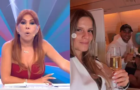 Magaly chanca a Said por dedicatoria a Alejandra Baigorria