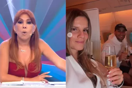 Magaly chanca a Said por dedicatoria a Alejandra Baigorria