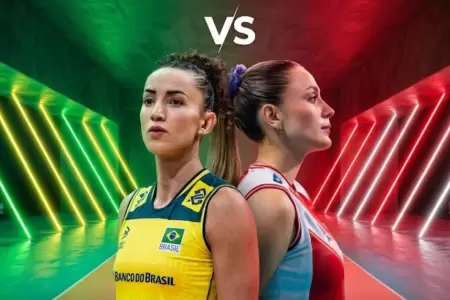 Per� vs. Brasil en el Sudamericano de V�ley 2026