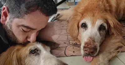 Junior Silva despide a su mascota