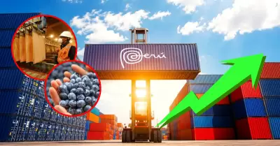 Exportaciones peruanas aumentan 33% y superan los US$63 mil millones
