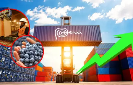 Exportaciones peruanas aumentan 33% y superan los US$63 mil millones