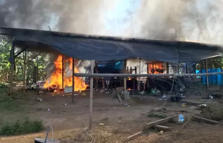 Destruyen 25 campamentos usados por mineros ilegales