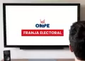 ONPE incorpora cambios en la Franja Electoral para medios como: radio, televisi�n y plataformas digitales
