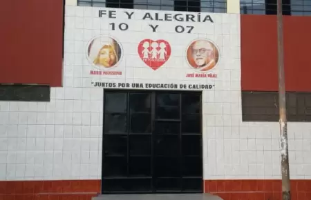 Minedu descarta caso de extorsi�n en colegio Fe y Alegr�a 7 y 10