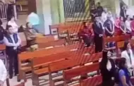 Chiclayo: falsos fieles roban bolso de joven durante misa en parroquia
