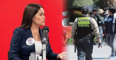 Candidata se�ala que es importante la creaci�n de la Polic�a Municipal.