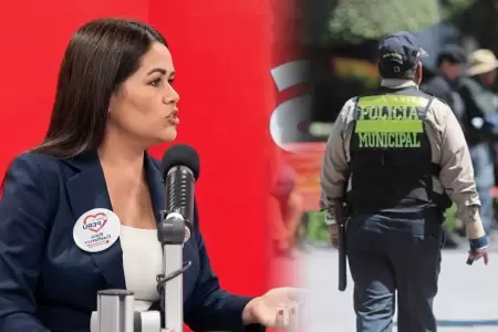 Candidata se�ala que es importante la creaci�n de la Polic�a Municipal.