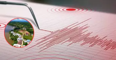 Doble sismo en Amazonas esta madrugada