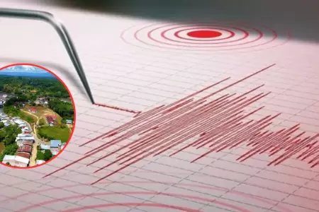 Doble sismo en Amazonas esta madrugada