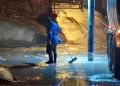 VES: lluvias inundan calles, pero autoridades act�an a tiempo para evitar aniegos y da�os en viviendas