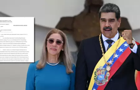 Cilia Flores, esposa de Nicol�s Maduro, pide arresto domiciliario en Nueva York