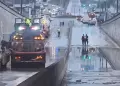VMT: Cierran temporalmente el bypass de la Av. Pachac�tec por agua empozada tras intensa llovizna