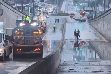 Cierran bypass de la Av. Pachac�tec