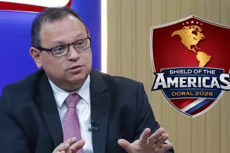 Marco Vinelli a favor de la incorporaci�n de Per� al Escudo de las Am�ricas