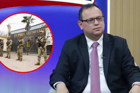 Ministro Vinelli se�al� que esperan que las FF. AA. les ayude a adminsitrar los