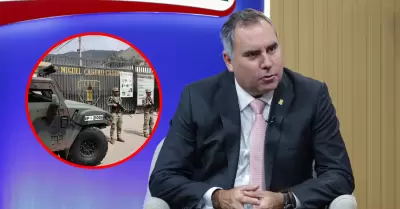 Rafael Bela�nde explica el rol de las FF. AA. en los centros penitenciarios