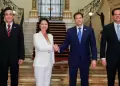 Marco Rubio lleg� a Palacio de Gobierno para reunirse con la presidenta Keiko Fujimori
