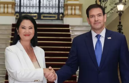 Secretario de Estado, Marco Rubio, mostr� su apoyo a Keiko Fujimori durante su g