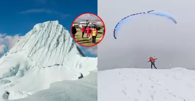 Trayectoria del turista habr�a sufrido desviaci�n.