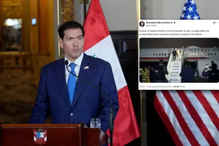 Rubio destac� al Per�.