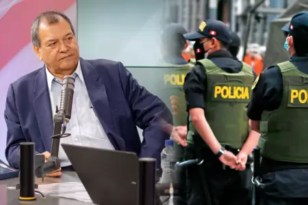 Jorge Nieto sobre la Polic�a y la lucha contra la criminalidad.