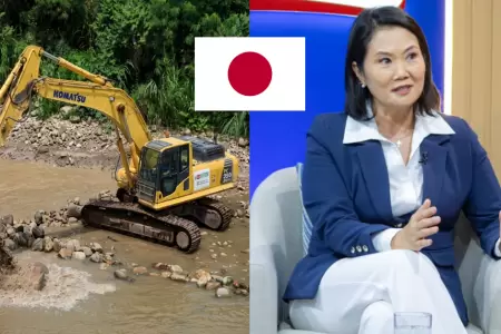 Keiko Fujimori anuncia que Jap�n donar� US$10 millones en maquinaria al Per� par