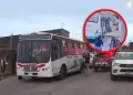 Bus es atacado en Chorrillos: unidad termina con m�s de cinco impactos y chofer result� herido