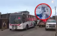 Bus es atacado en Chorrillos: unidad termina con más de cinco impactos y chofer resultó herido