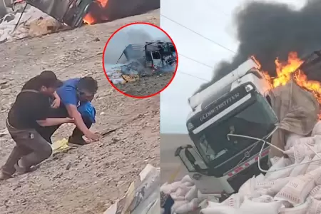 Chofer perdi� el control tras evitar otro choque previo.